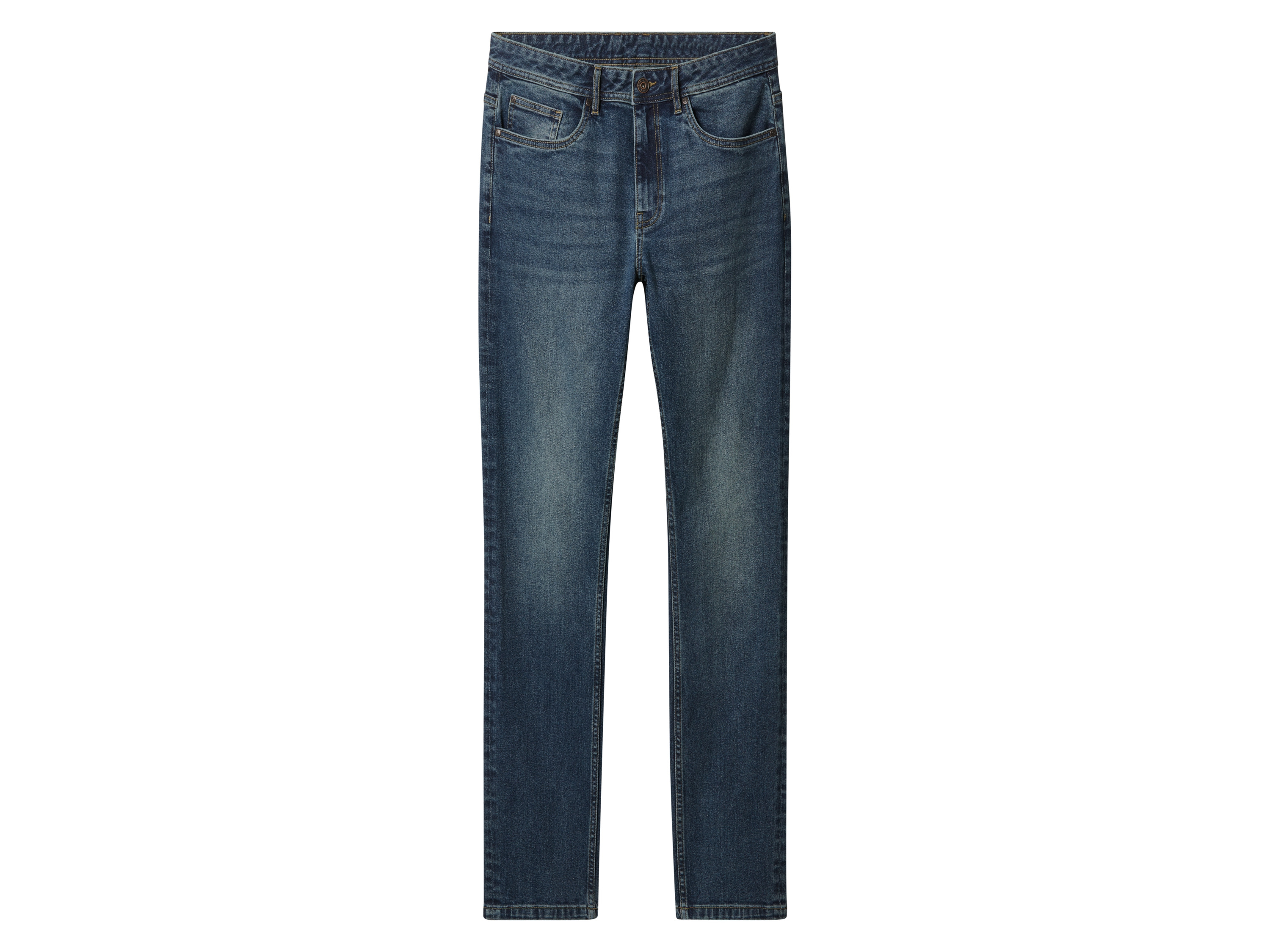 esmara Men Pánske rifle „Slim Fit“ (tmavomodrá, 46 (30/32))