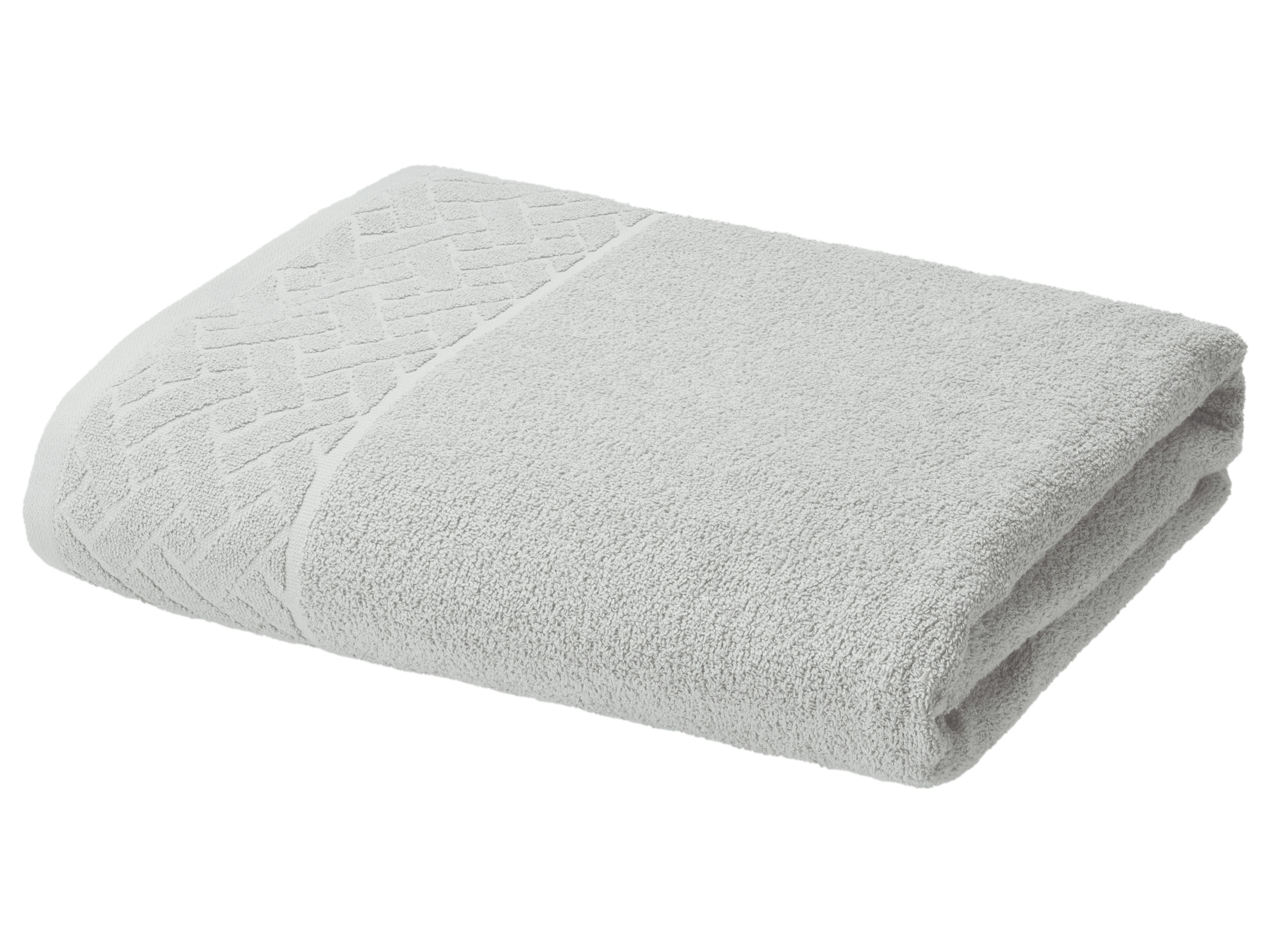 LIVARNO® Froté osuška, 450 g/m², 100 x 150 cm (sivá)