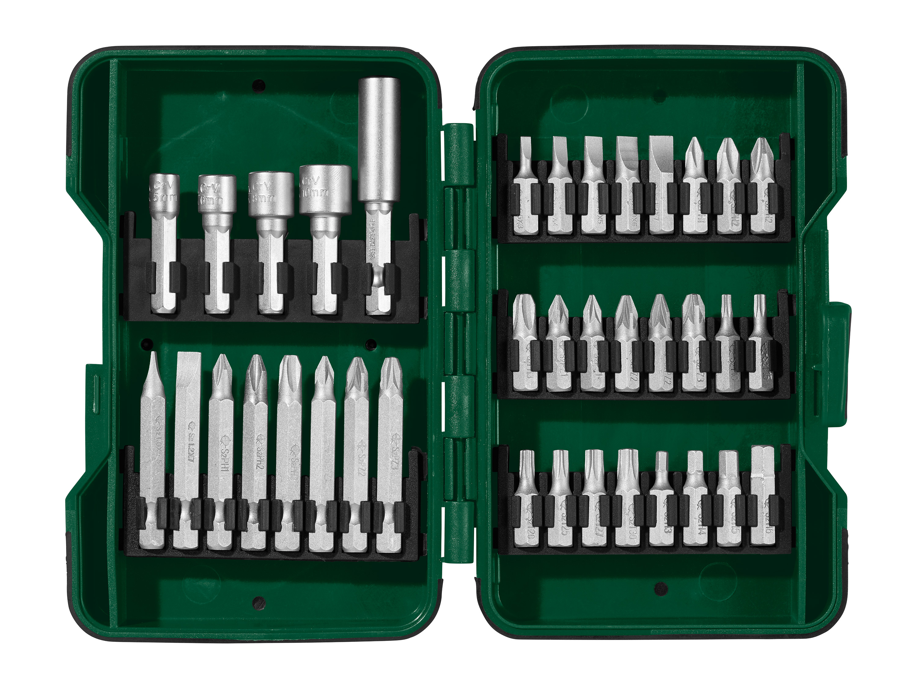 PARKSIDE® Súprava vrtákov/bitov PBB 4 C2 (súprava skrutkovacích bitov, 37-dielna)