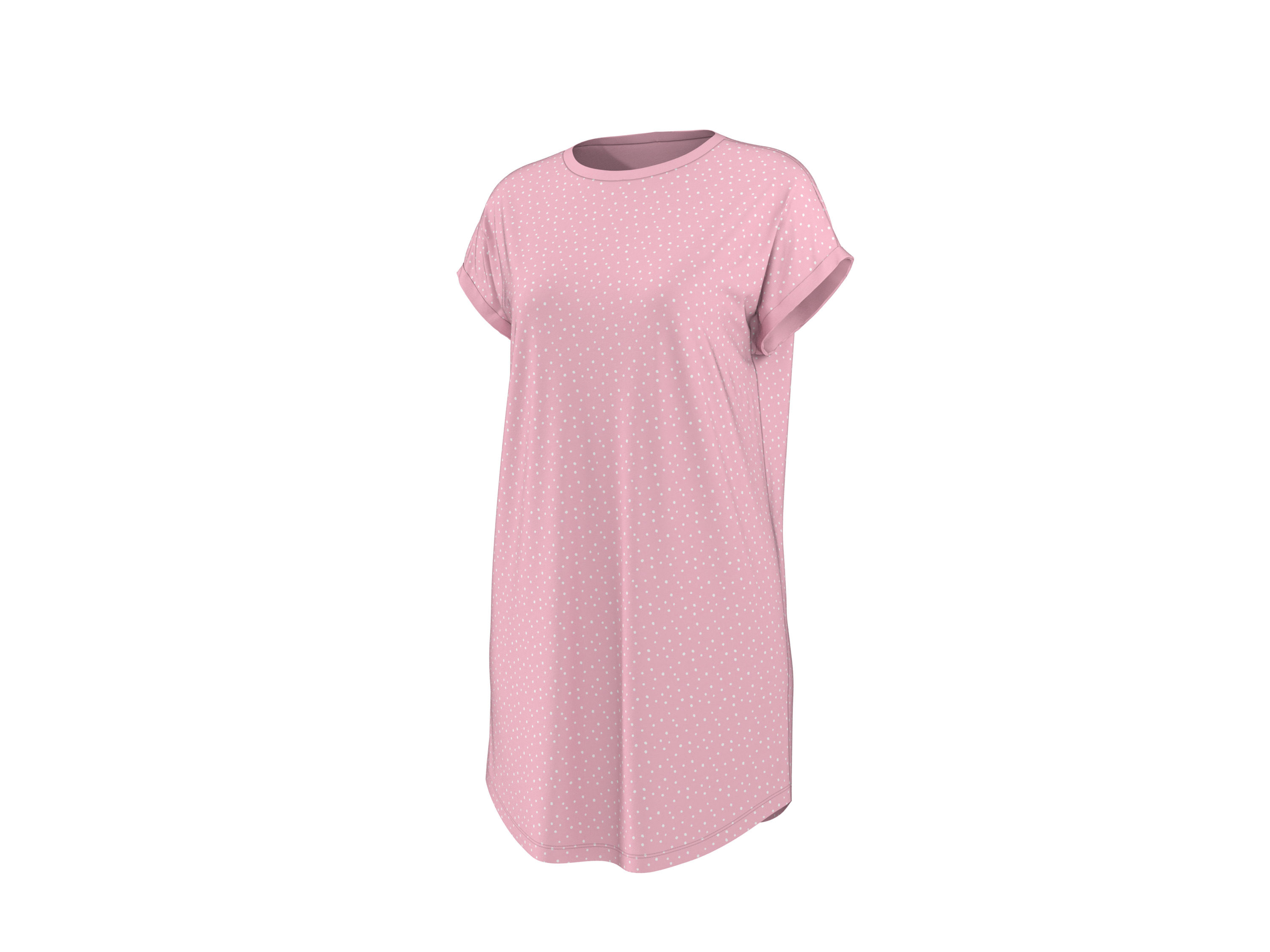 esmara® Dámska nočná košeľa (bledoružová, S (36/38))