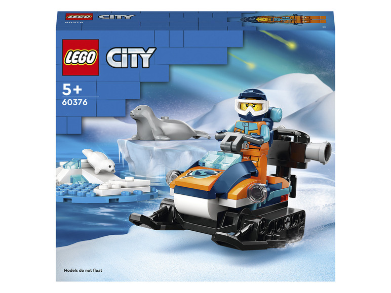 Prejsť na zobrazenie na celú obrazovku: LEGO® City 60376 Arktický snežný skúter – obrázok 1