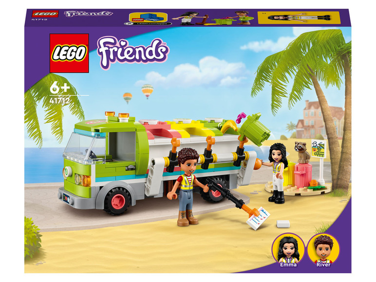 Prejsť na zobrazenie na celú obrazovku: LEGO® Friends 41712 Smetiarske auto – obrázok 1