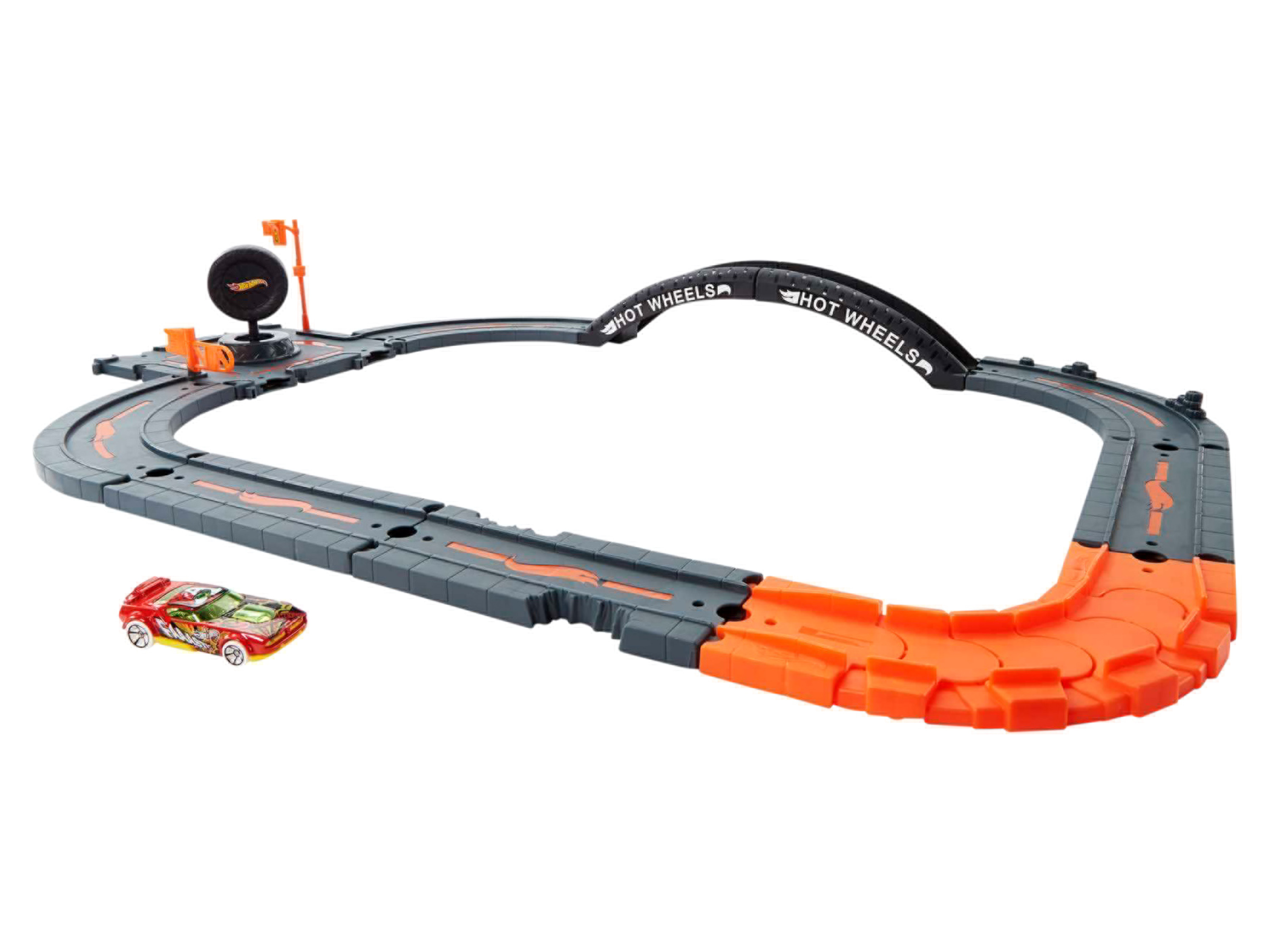 Hot Wheels Rozširujúca súprava/Autodráha s autíčkom (rozširujúca súprava)