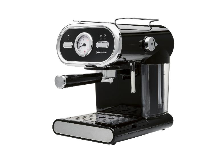 SILVERCREST® Kávovar SEM 1100 E1, čierny