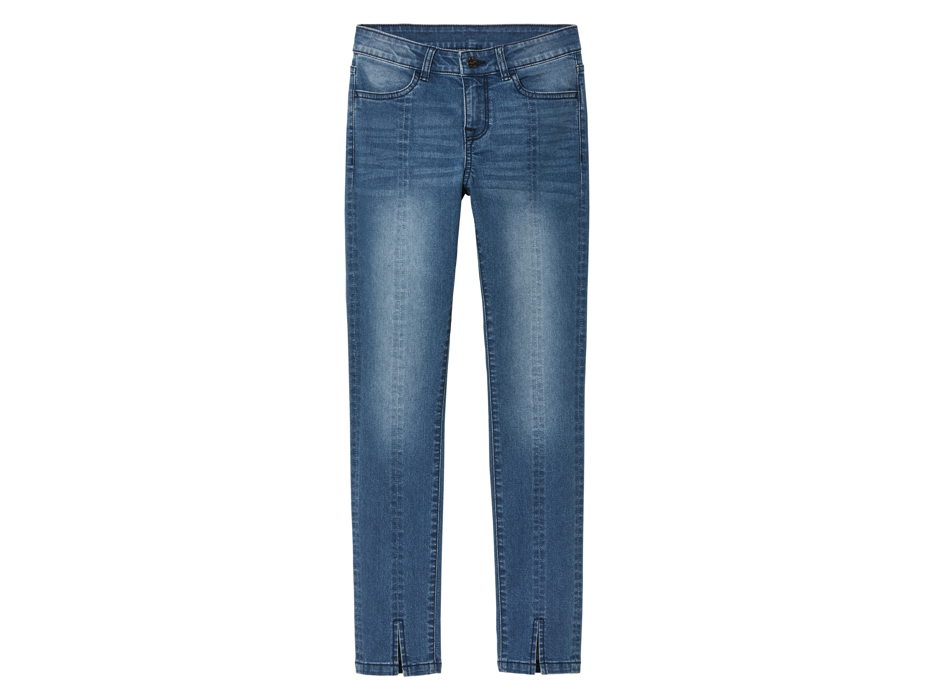 pepperts!® Dievčenské rifle „Skinny Fit“ (modrá, 146)