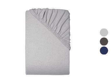 LIVARNO® Flísová napínacia plachta, 140-160 x 200 cm