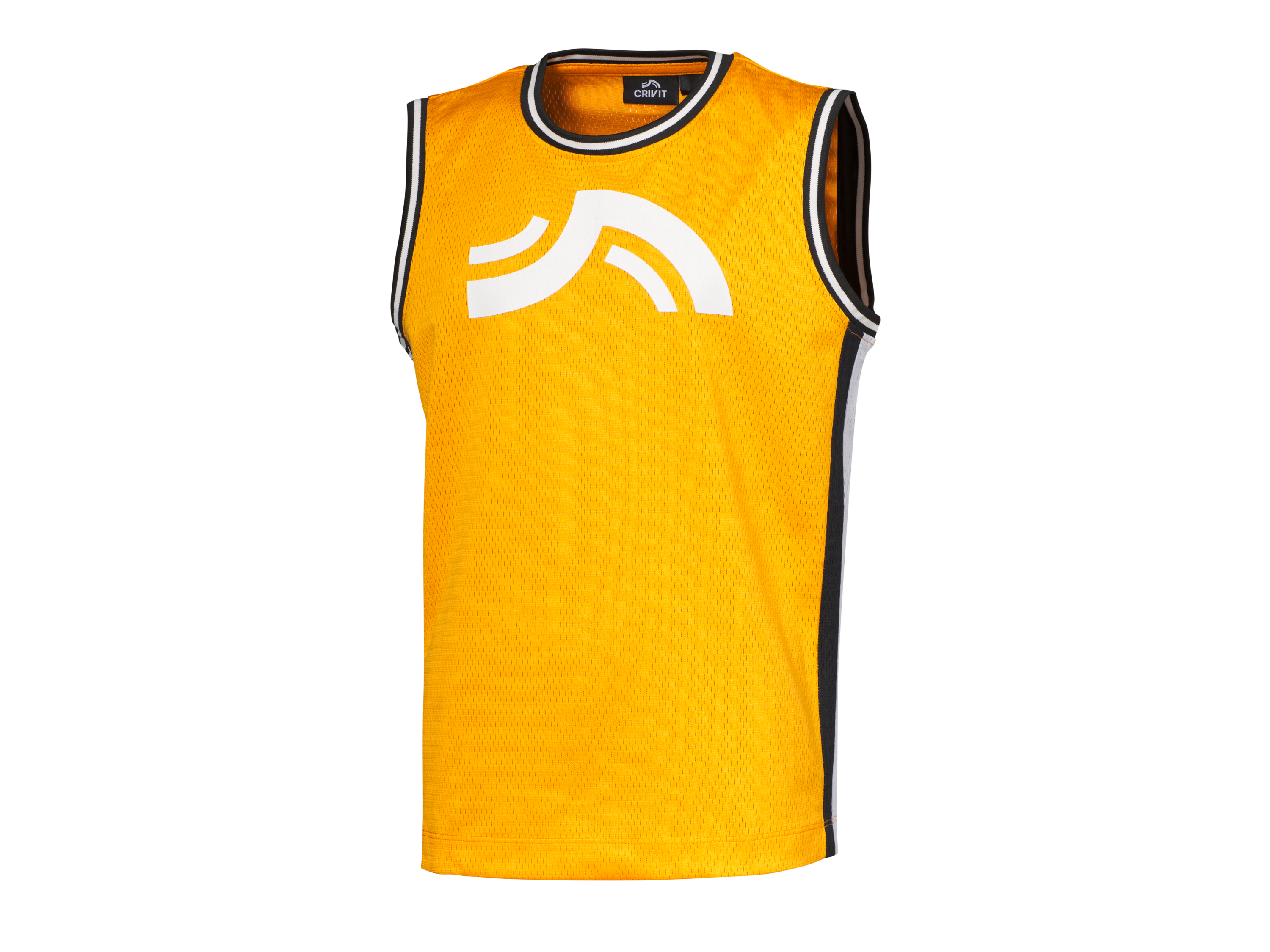 CRIVIT Detský funkčný basketbalový top (oranžová, 122/128)