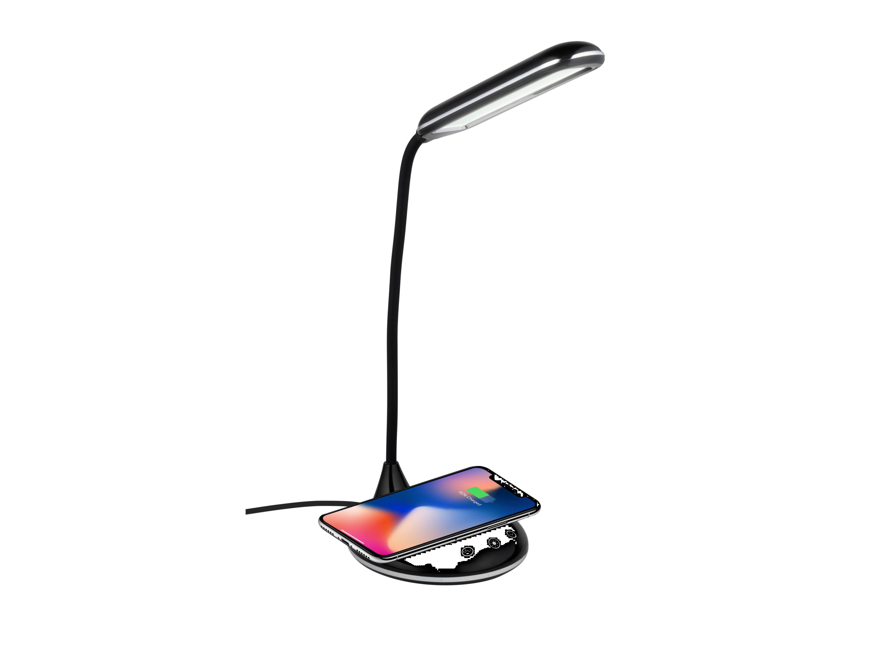 GRUNDIG LED lampa s bezdrôtovou nabíjačkou