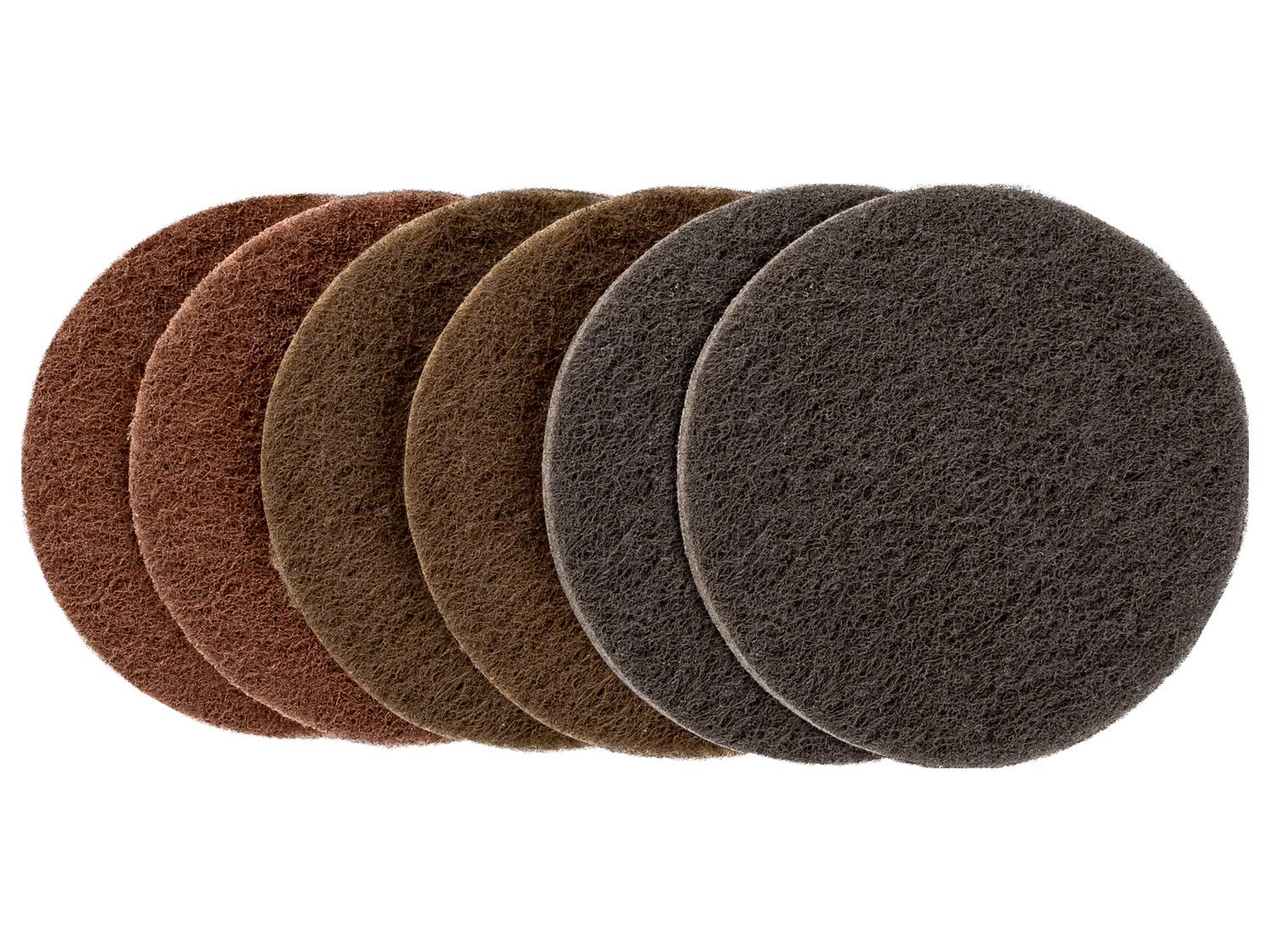 PARKSIDE® Príslušenstvo k uhlovej brúske, Ø 115 mm (súprava brúsnych kotúčov z netkanej textílie, 6-dielna)