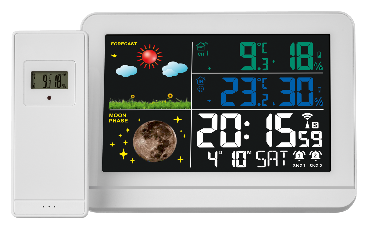 LIVARNO home Meteostanica (biela)