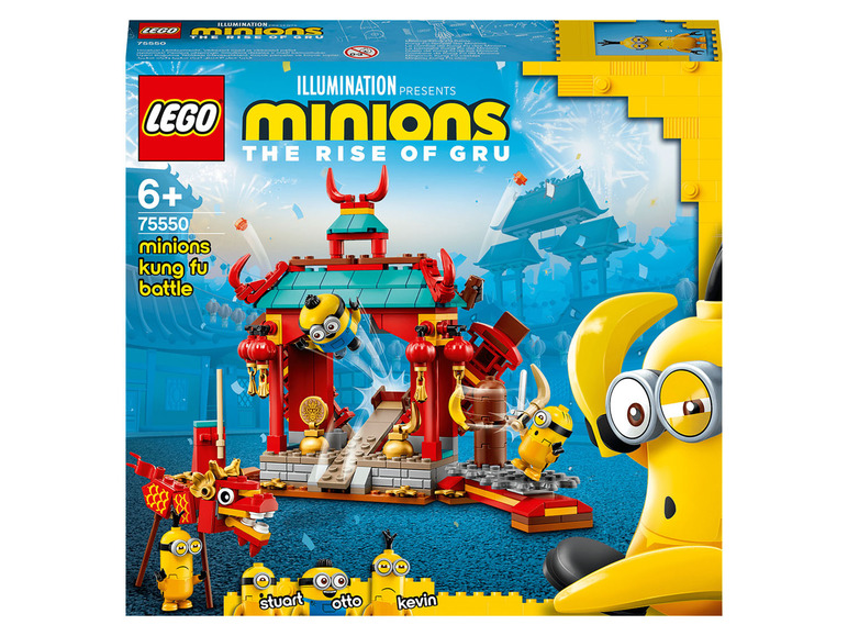 Prejsť na zobrazenie na celú obrazovku: LEGO® Minions 75550 Mimoňský kung-fu chrám – obrázok 1