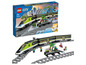 LEGO City súprava s vysokorýchlostným vlakom, osvetlením a diaľkovým ovládaním.