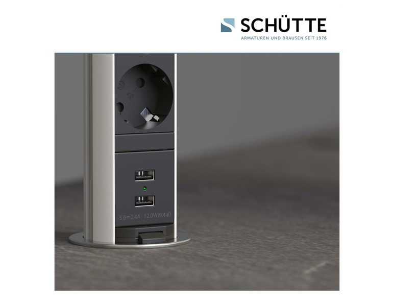Prejsť na zobrazenie na celú obrazovku: Schütte Vstavaná výsuvná zásuvka na pracovné dosky – obrázok 9