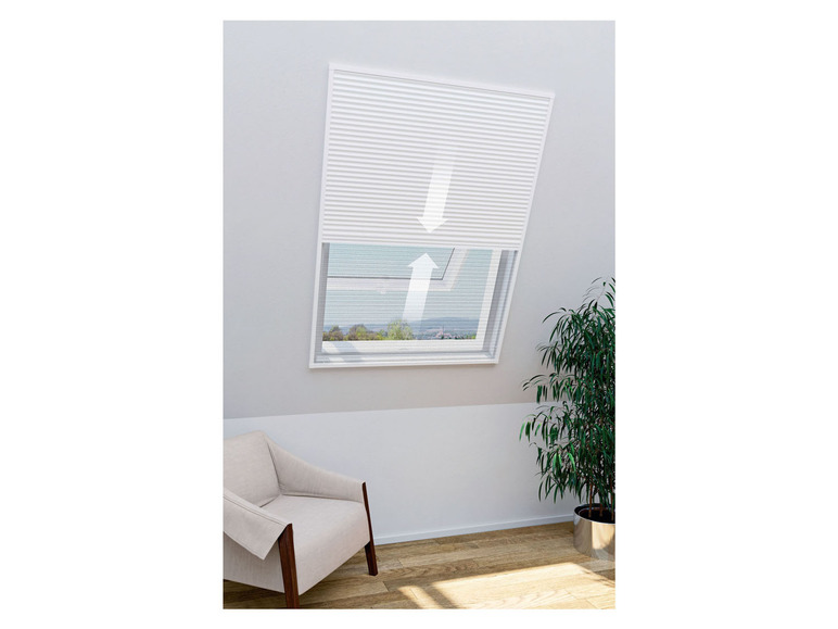 Prejsť na zobrazenie na celú obrazovku: LIVARNO home Slnečná clona/sieťka proti hmyzu na strešné okno, 110 x 116 cm – obrázok 1