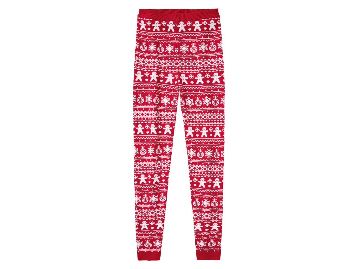 pepperts!® Dievčenské pletené legíny  (červená, 146/152)