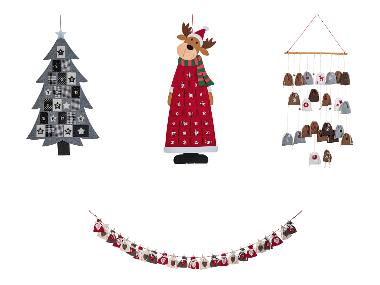 LIVARNO home Plstený adventný kalendár
