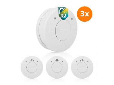 Detektor dymu »RM520«, súprava 3 ks.