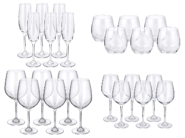 SILVERCREST® Poháre, 6 kusov