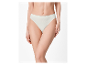 Biele bezšvové krajkové nohavičky.