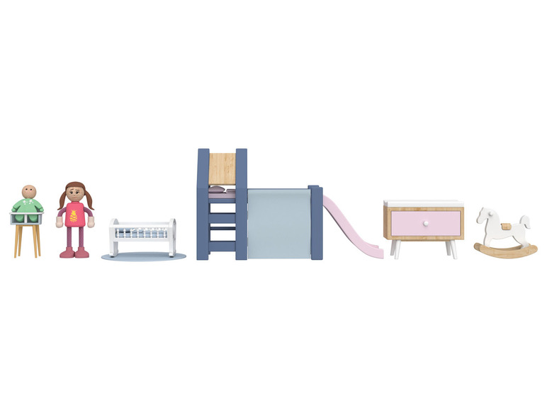 Prejsť na zobrazenie na celú obrazovku: Playtive Nábytok do domčeka pre bábiky – obrázok 2