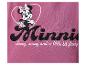Mikina Minnie Mouse s textom 'classy, sassy and a little bit flashy'.
