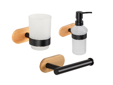 Wenko Kúpeľňové doplnky Turbo-Loc® Orea Bamboo