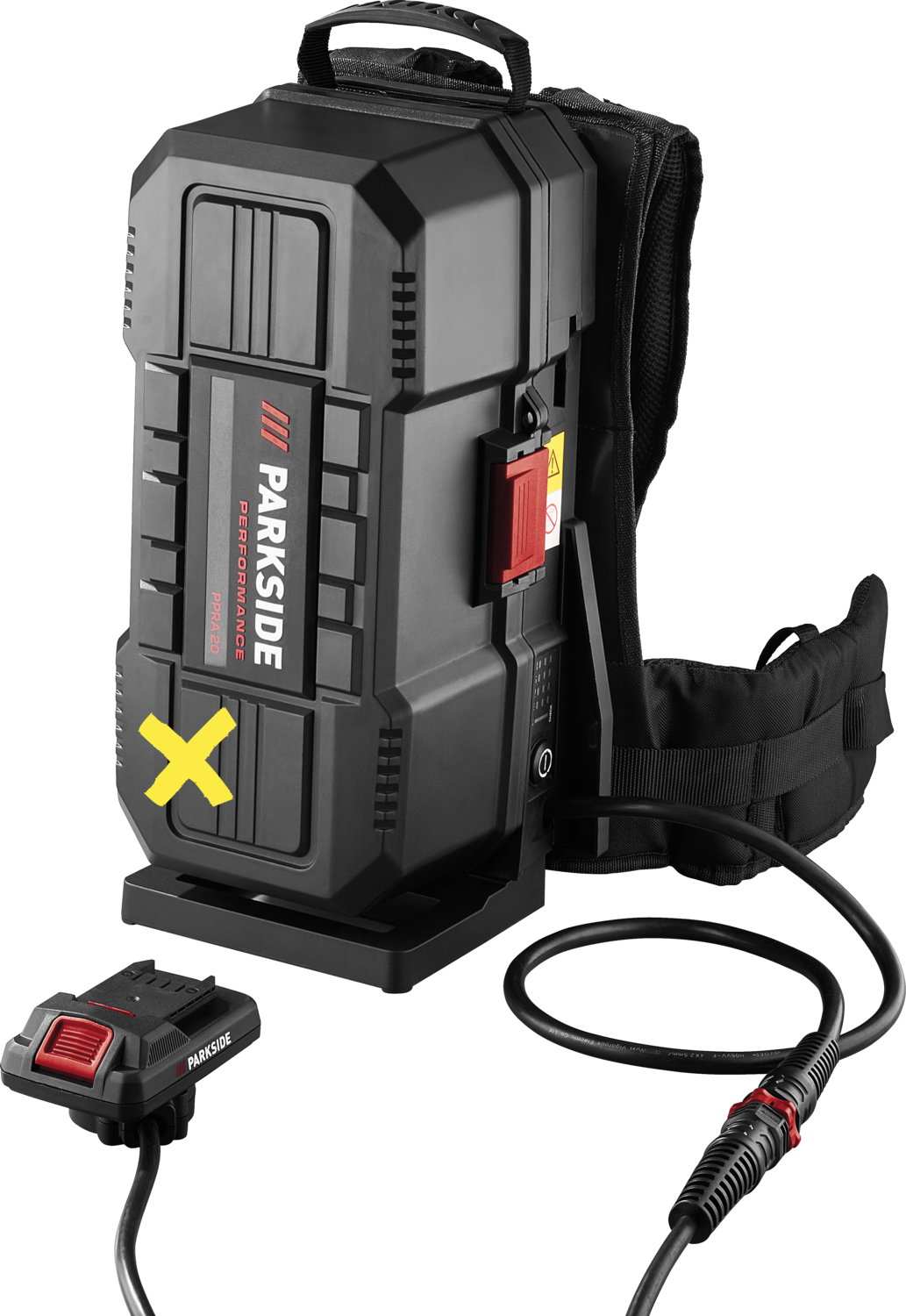 PARKSIDE PERFORMANCE® Ruksak na akumulátory 20 V/40 V PPRA 20 B1 – bez akumulátora