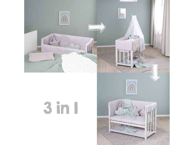 Prejsť na zobrazenie na celú obrazovku: roba Detská postieľka 3 v 1 Babysitter – obrázok 3