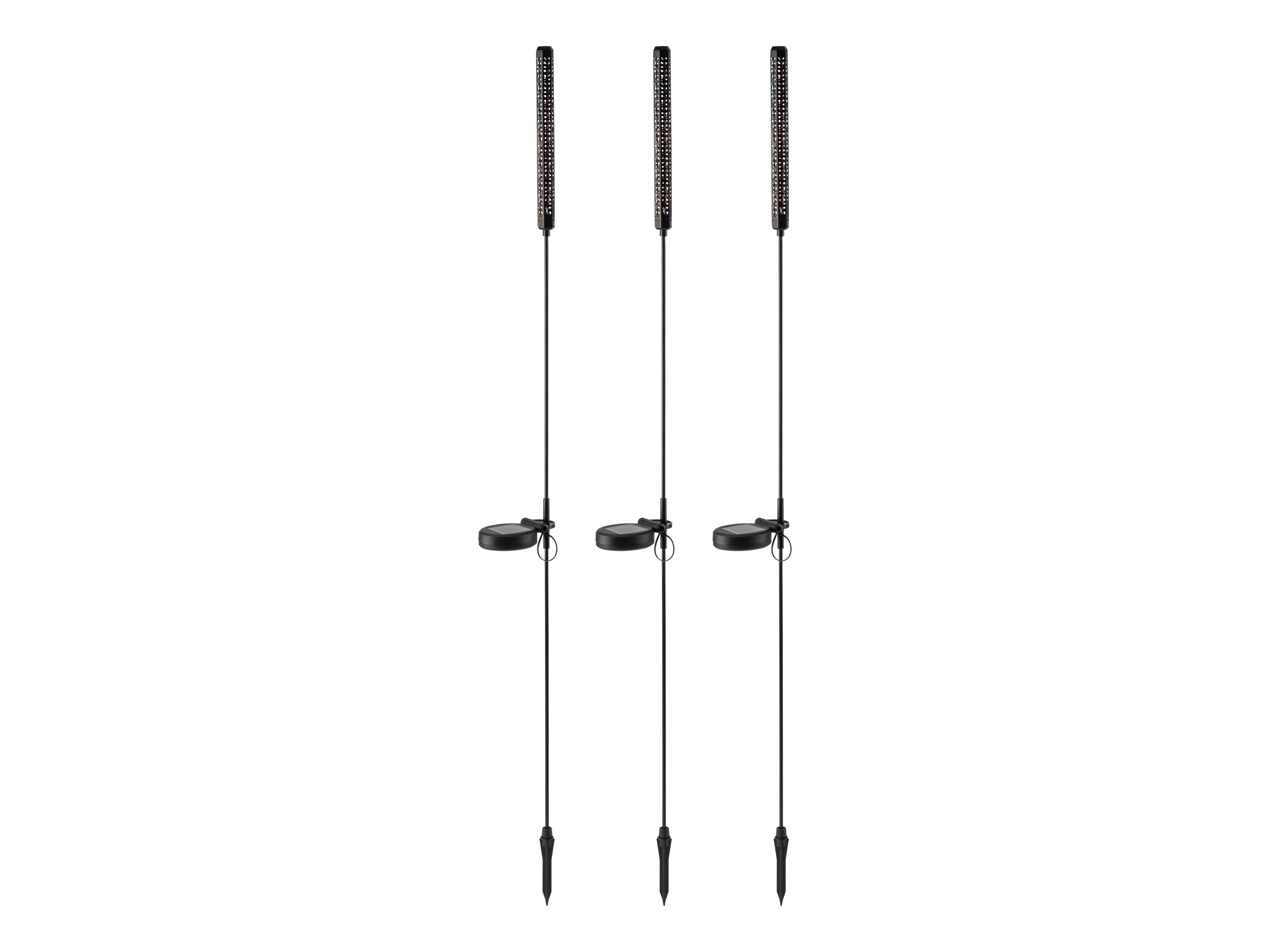 LIVARNO® Solárne LED svetlo, 3 kusy