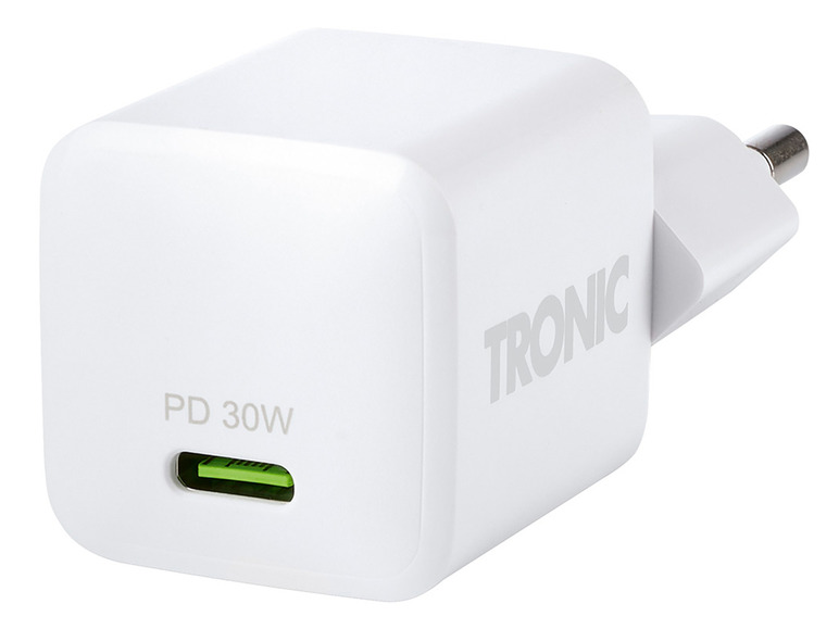 TRONIC Rýchlonabíjačka USB-C 30 W (biela)