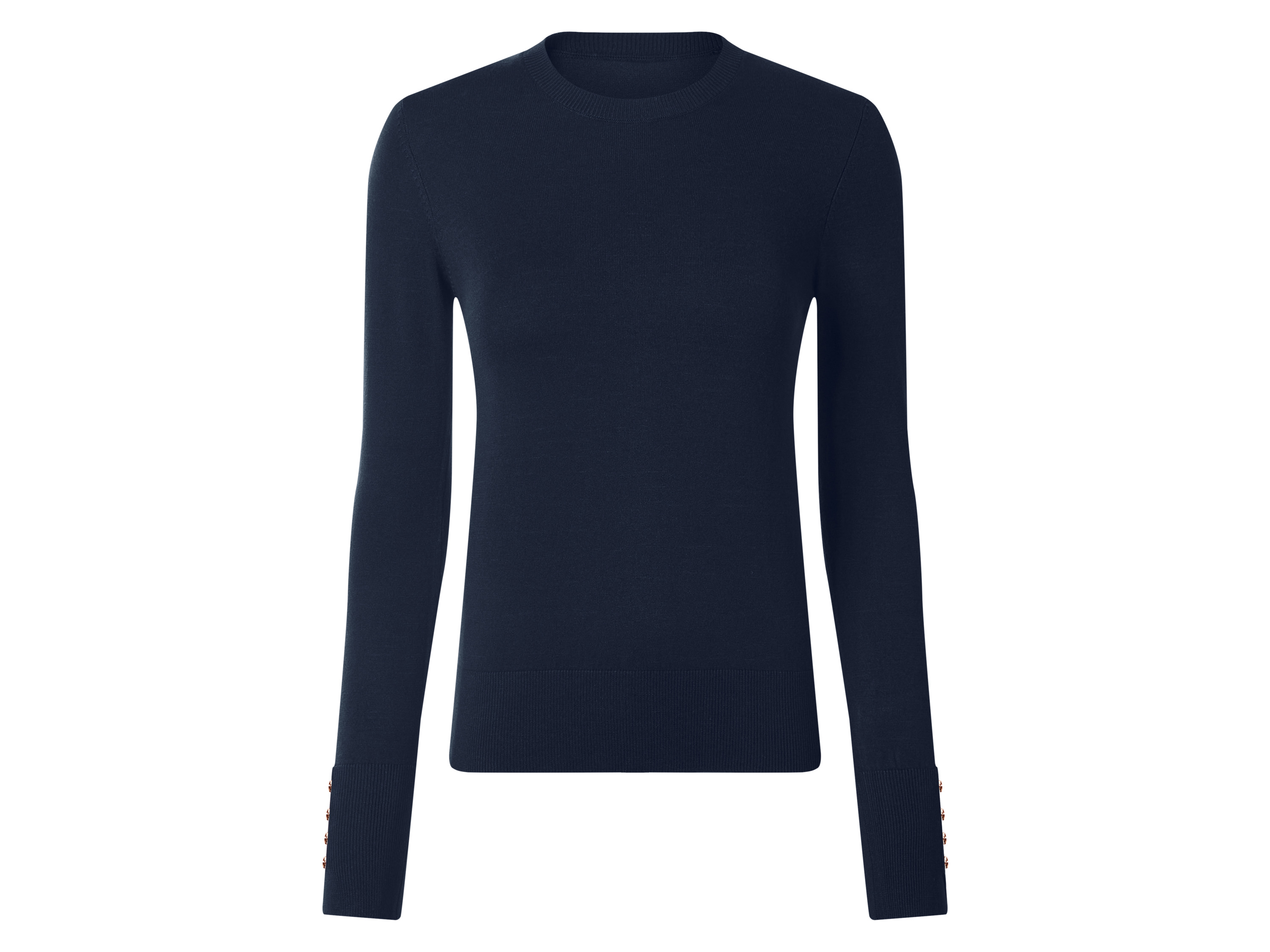 esmara® Dámsky pulóver (navy modrá, S (36/38))