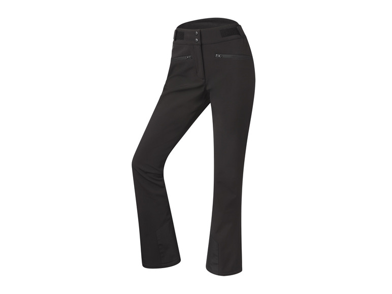 E-shop CRIVIT Dámske softšelové lyžiarske nohavice (38, čierna)