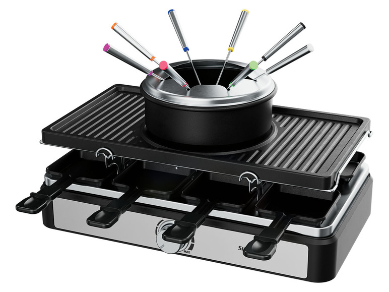 SILVERCREST® KITCHEN TOOLS Kombinovaný gril na fondue a raclette