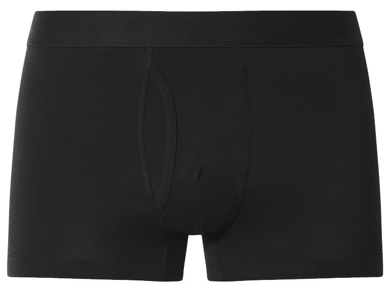 Pánske čierne boxerky s elastickým pásom.