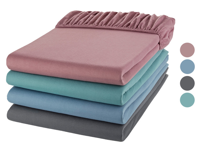 Prejsť na zobrazenie na celú obrazovku: LIVARNO home Napínacia džersejová plachta, 90 – 100 x 200 cm – obrázok 1