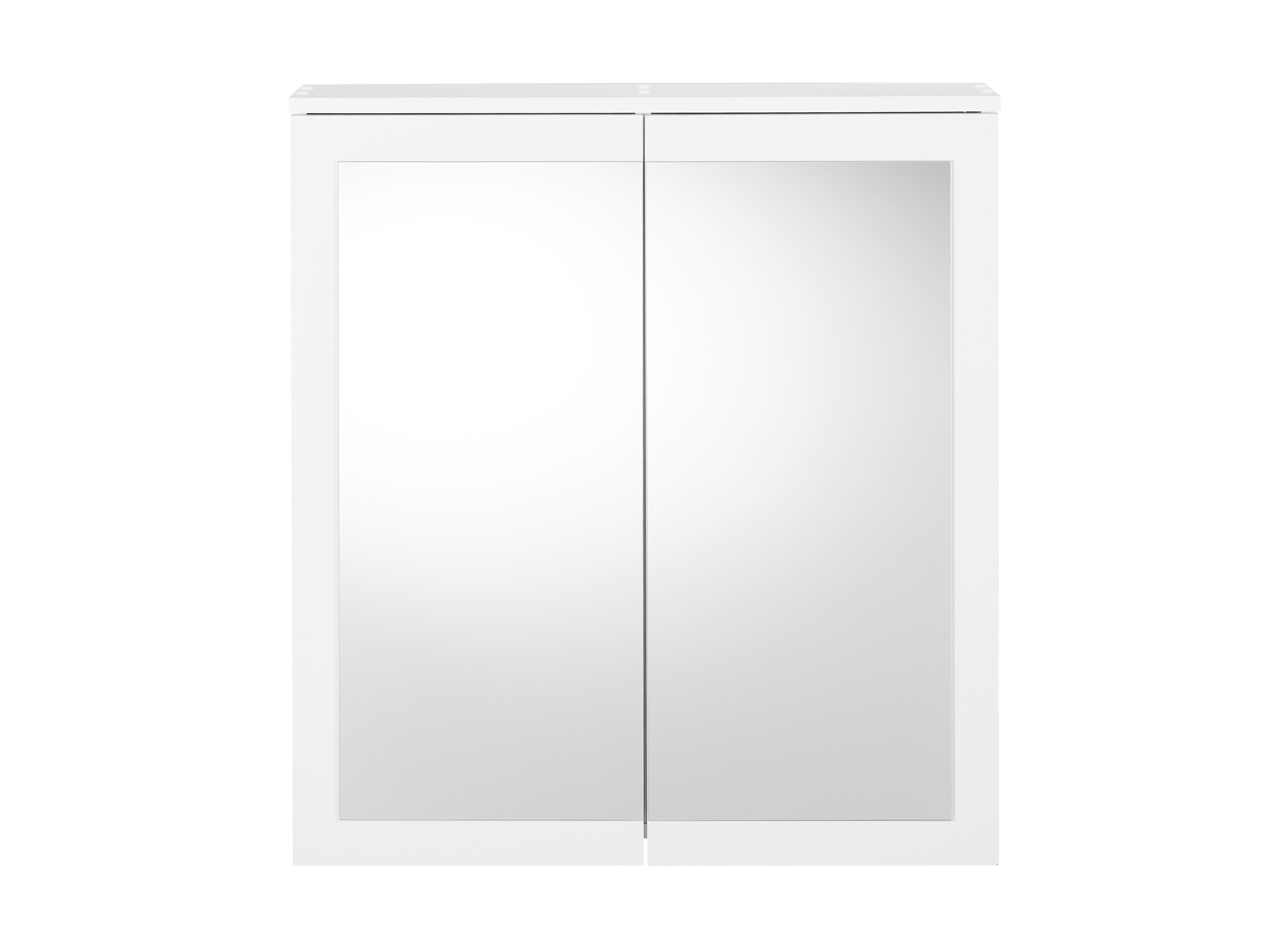 LIVARNO home Skrinka so zrkadlom Basel, 68,5 x 75,1 x 16,9 cm