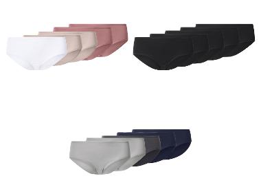 esmara® Dámske bedrové nohavičky XXL, 5 kusov