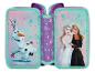 Dvojité púzdro Frozen s Olafom a princeznami.