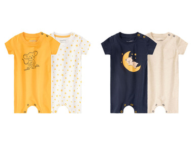 LUPILU® Chlapčenské pyžamo pre bábätká BIO, 2 kusy