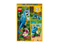 LEGO Creator 3 v 1 krabica s papagájom, žabou a rybami.