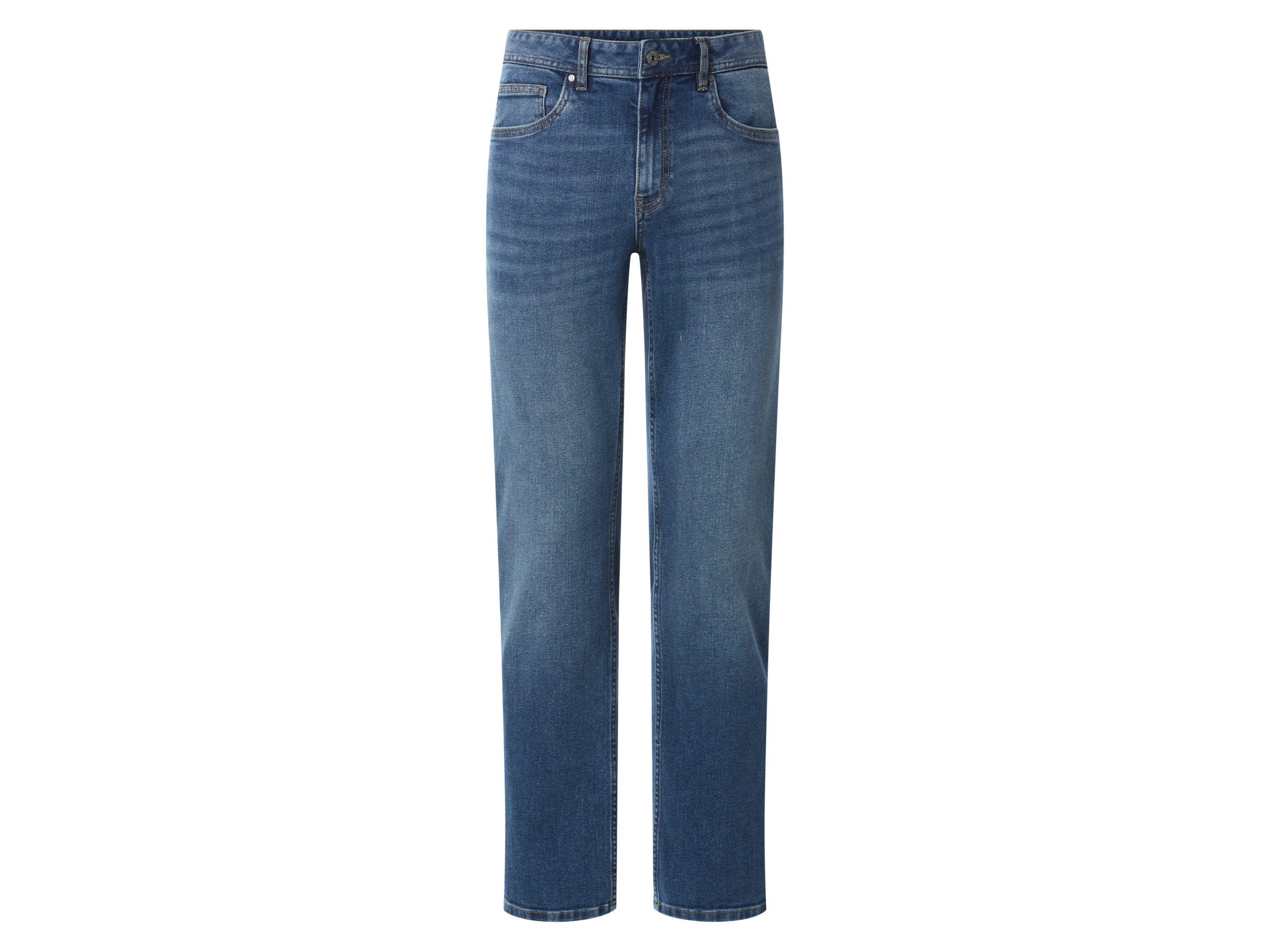 esmara Men Pánske rifle Straight Fit (bledomodrá, 48 (32/34))