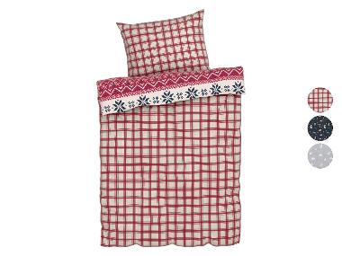 LIVARNO home Posteľná vianočná bielizeň z mikrovlákna, 140 x 200 cm