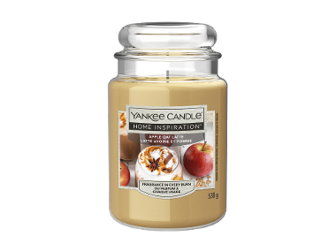 YANKEE CANDLE Vonná sviečka Large Jar Apple Oat Latte 538 g