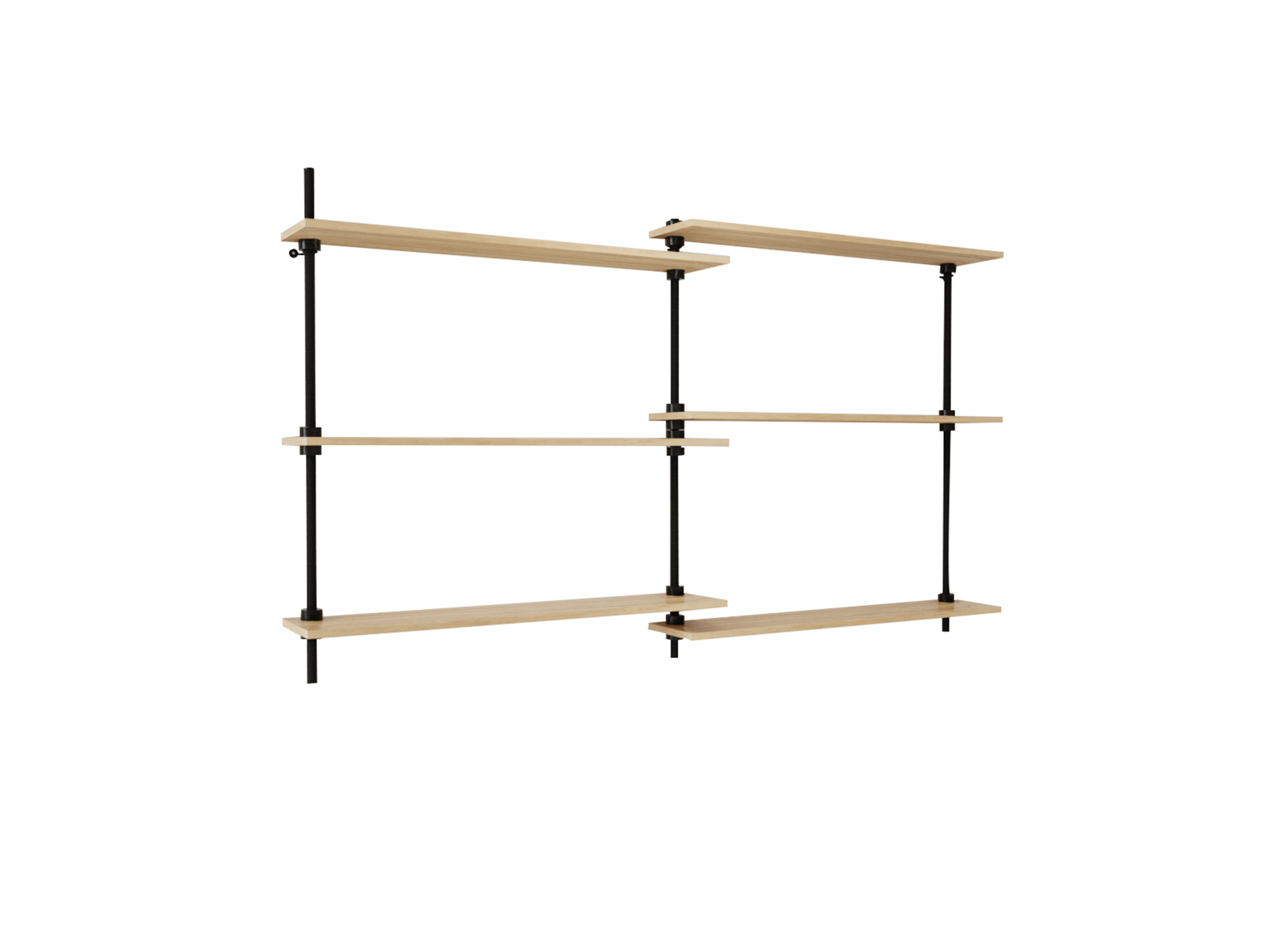AR SHELVING Nástenný regálový systém DECO (92,5 x 160 x 17,5 cm)
