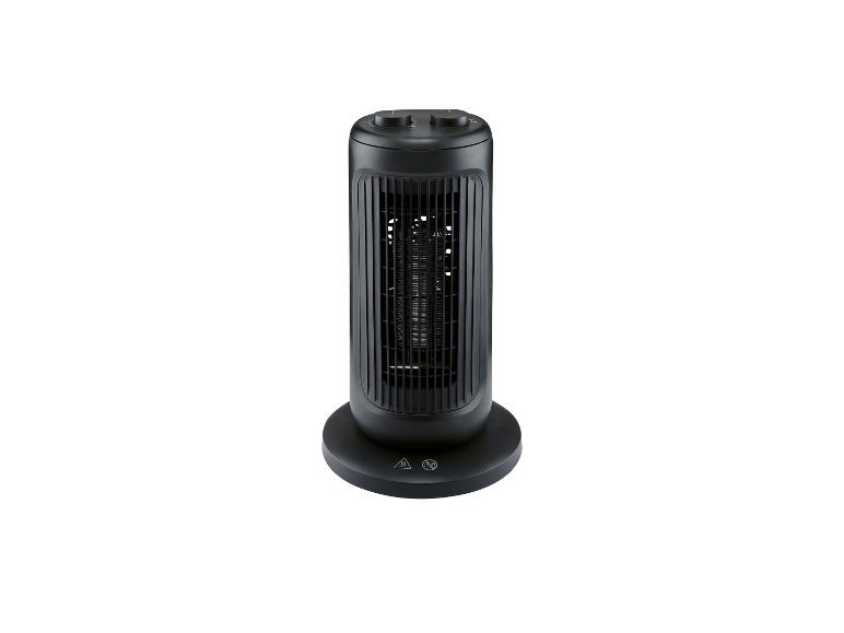 Tronic® Vežový teplovzdušný ventilátor Tthl 1500 B1 (čierna)