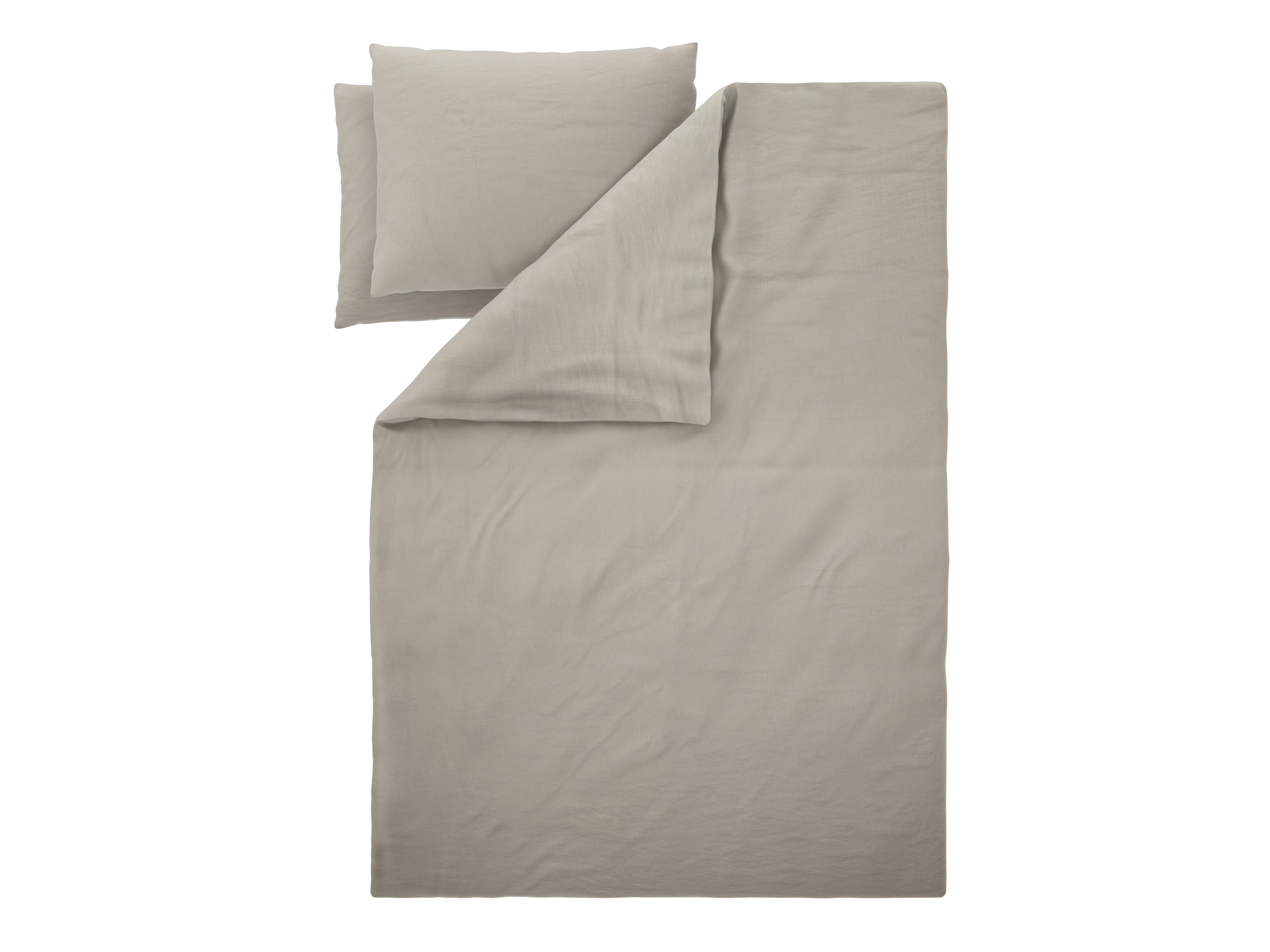 LIVARNO® Bavlneno-ľanová posteľná bielizeň Premium, 240 x 220 cm (piesková)