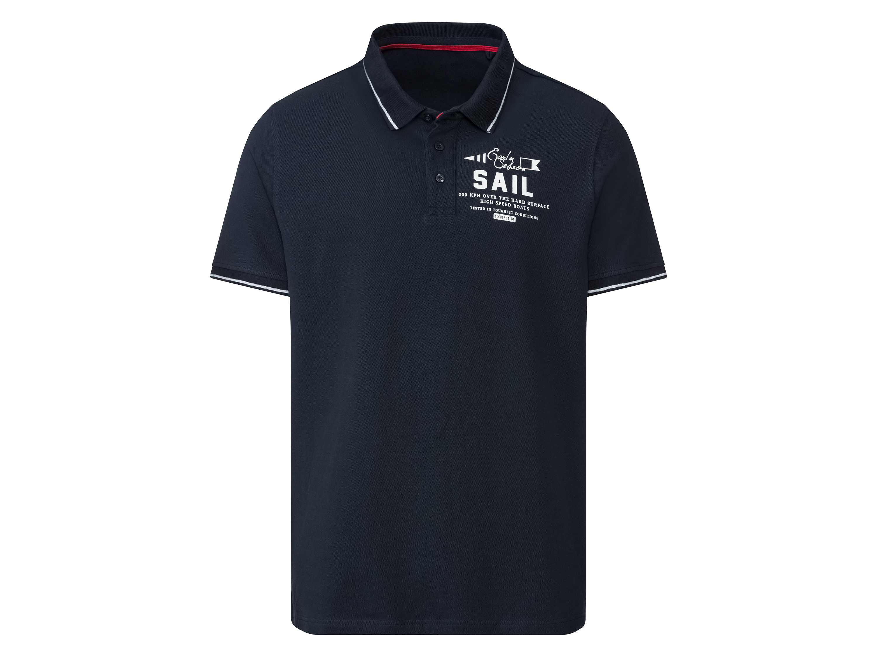 Livergy® Pánska polokošeľa „Slim Fit“ (navy modrá, S (44/46 - Main Image