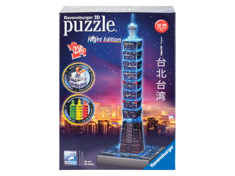 Prejsť na zobrazenie na celú obrazovku: Ravensburger 3D Puzzle LED stavba – obrázok 3