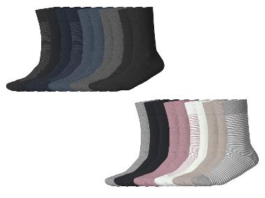 ESMARA® Dámske/Pánske ponožky, 10 párov