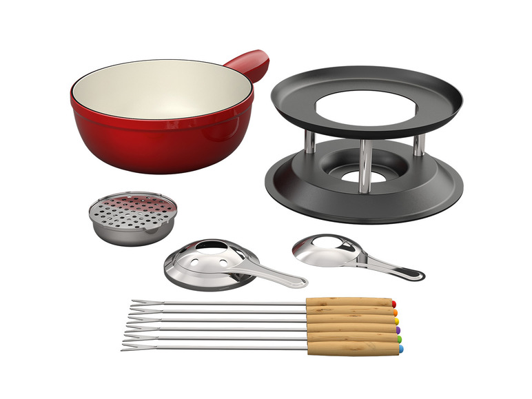 Prejsť na zobrazenie na celú obrazovku: Liatinová súprava na fondue – obrázok 2